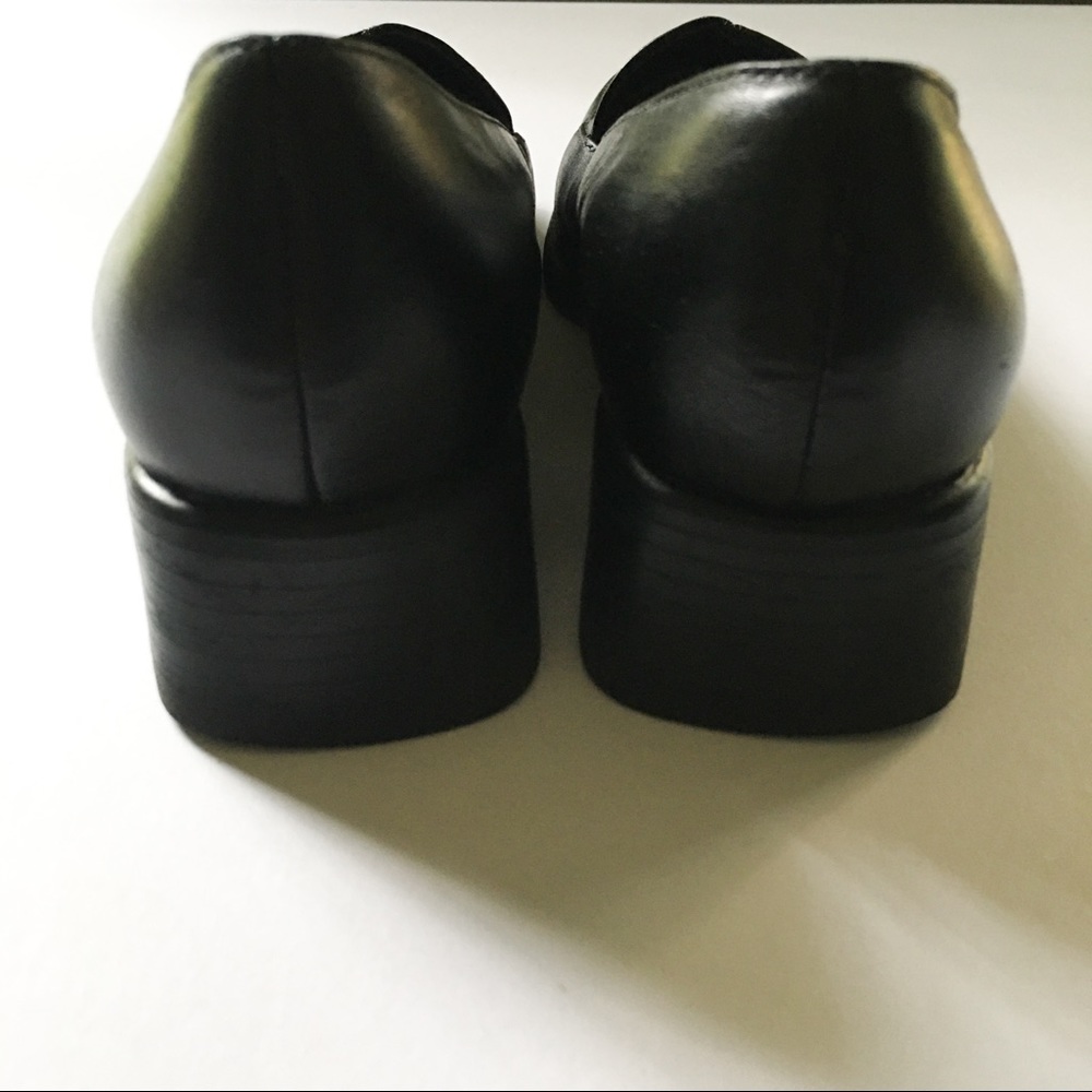 Croft & Barrow Leather Loafers Black Size 6 - Picture 11 of 13